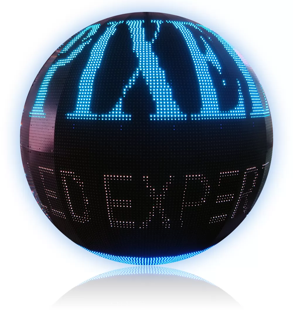 VP-Ball P4 Indoor LED Display-2m Diameter